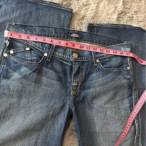 Rock & Republic Roth Radison Low Rise Y2K Inspired Rhinestone Bootcut Jeans 32 - Picture 11 of 15